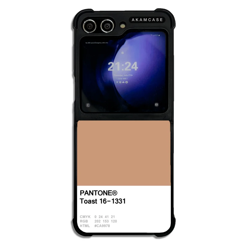 کاور آکام مدل AMC-WSGZFLIP5-PANTONE-21 مناسب برای گوشی موبایل سامسونگ Galaxy Z Flip 5