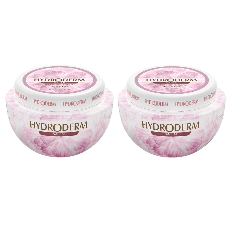 کرم مرطوب کننده هیدرودرم مدل Satin  حجم 150 میلی لیتر مجموعه 2 عددی