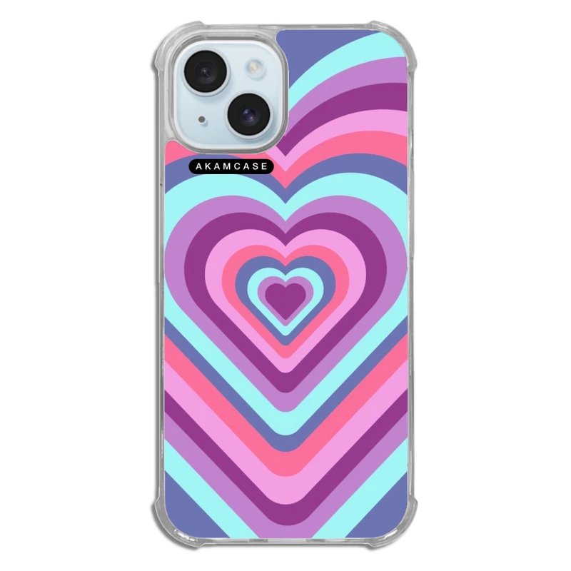 کاور آکام مدل AMCWTA15-HEARTS2 مناسب برای گوشی موبایل اپل iPhone 15