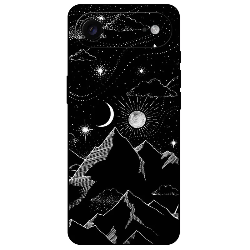 کاور مگافون طرح کوه مدل 8078 مناسب برای گوشی موبایل اپل iPhone 17 Air