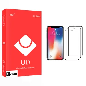 Coconut UD Glass Screen Protector For Apple iPhone X Pack Of 3