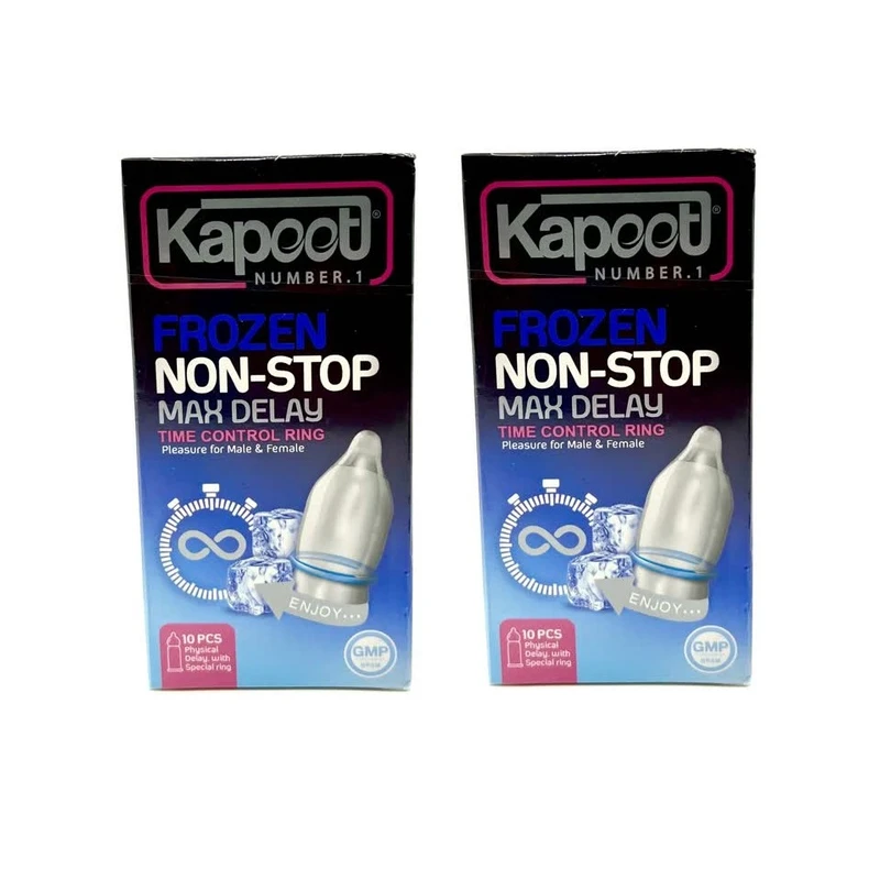 کاندوم کاپوت مدل نان استاپ فوزن مجموعه 2 عددی