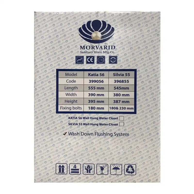 توالت فرنگی والهنگ مروارید مدل کاتیا