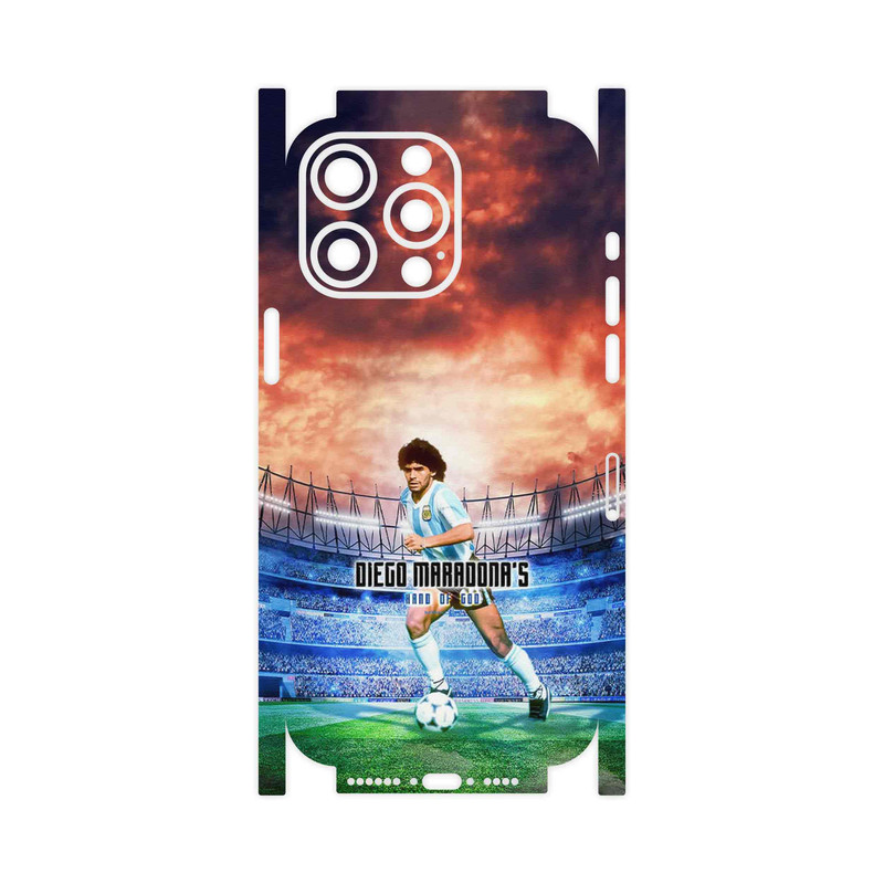 برچسب پوششی ماهوت مدل Diego Maradona-FullSkin مناسب برای گوشی موبایل اپل iPhone 15 Pro Max