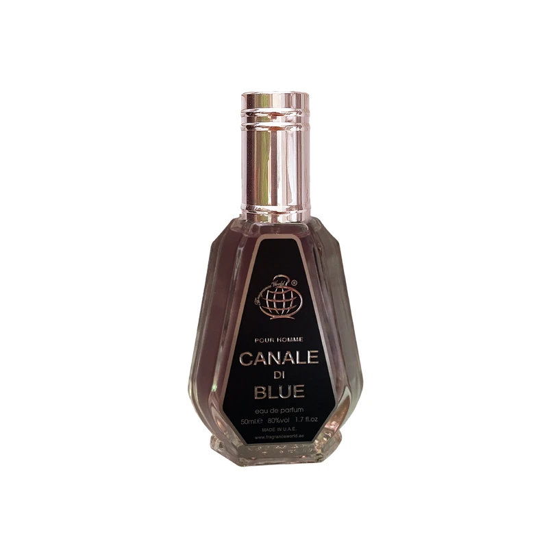 ادو پرفیوم مردانه فراگرنس ورد مدل Chanal Di Blue حجم 50 میلی لیتر
