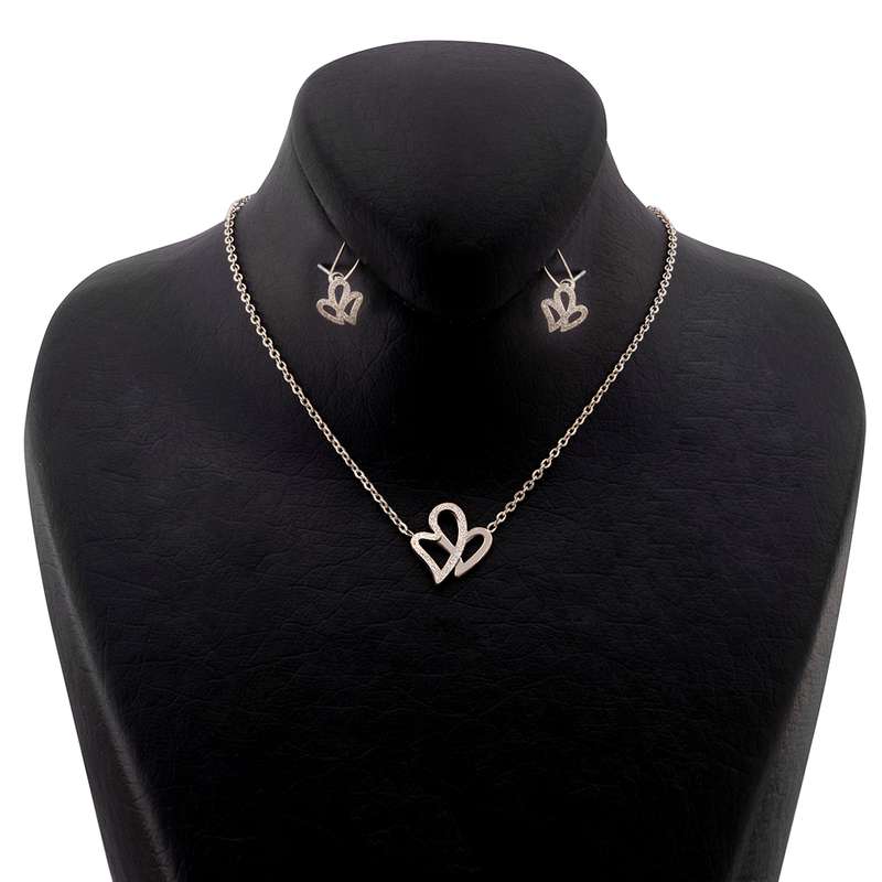 نیم ست زنانه مدل قلب  کد tdn468