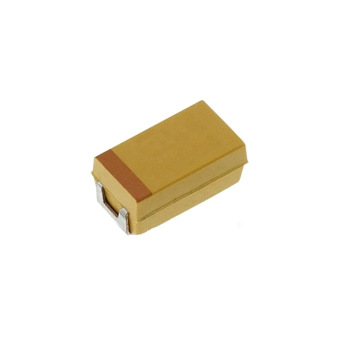 خازن تانتالیوم 100 میکروفاراد کد B بسته 3 عددی