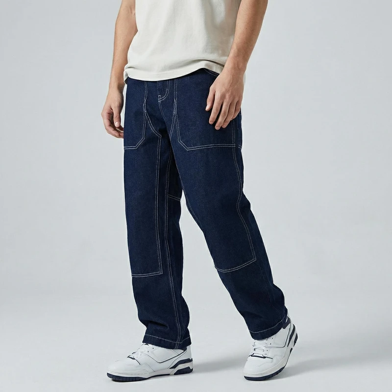 شلوار جین بگ مردانه مدل 14