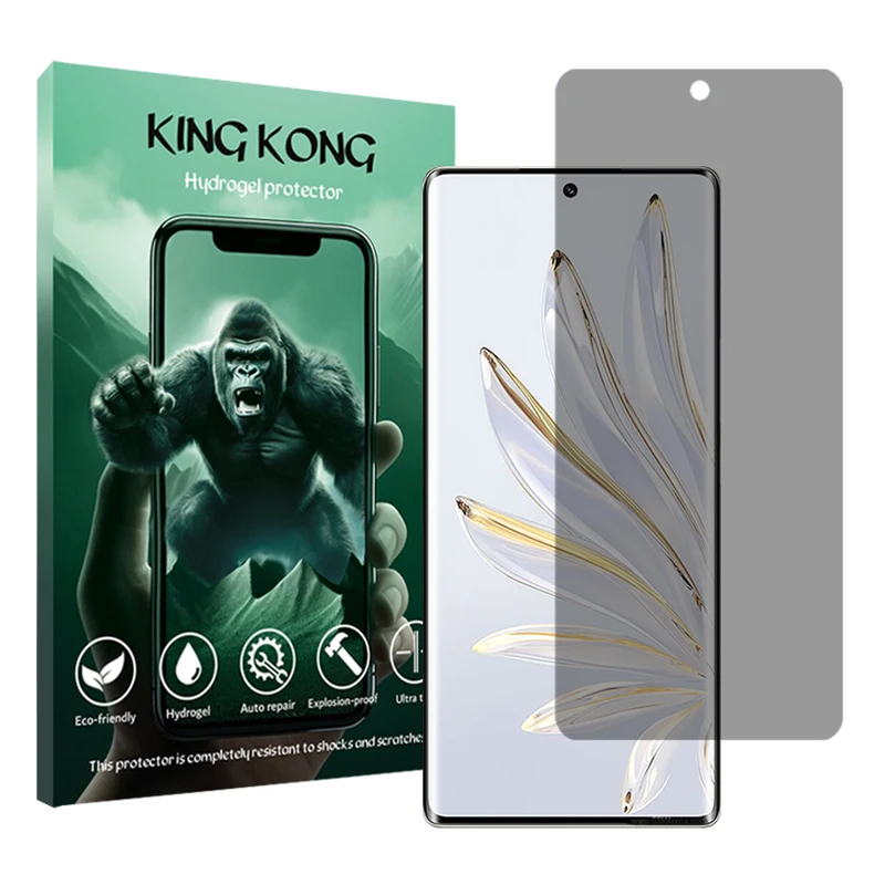 محافظ صفحه نمایش حریم شخصی کینگ کونگ مدل Tough مناسب برای گوشی موبایل آنر 70