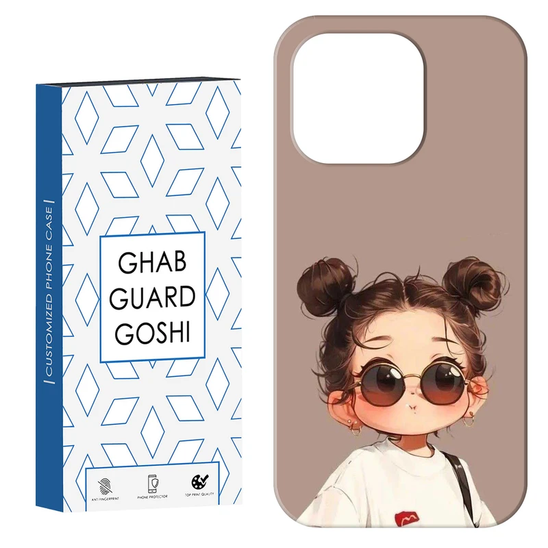 کاور قاب گارد گوشی طرح دخترانه کد Dimo-921 مناسب برای گوشی موبایل اپل  IPHONE 16 PRO MAX   