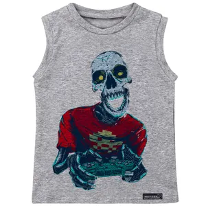 تاپ دخترانه 27 مدل Gamer Skull کد MH449