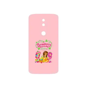 MAHOOT Strawberry Shortcake Cover Sticker for Motorola Moto X Force