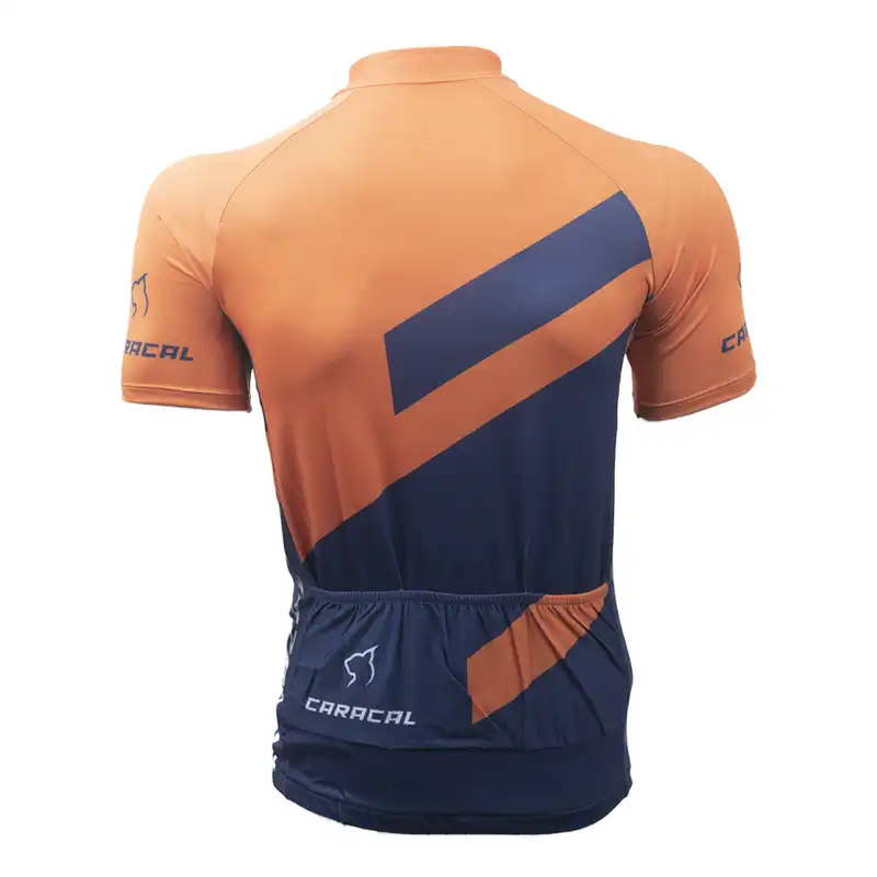 تی شرت دوچرخه سواری مردانه مدل راید جرسی رنگ نارنجی