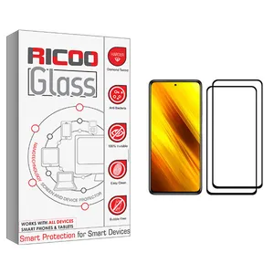 ricoo +HD Screen Protector For Xiaomi Poco X3 Pro Pack Of 2