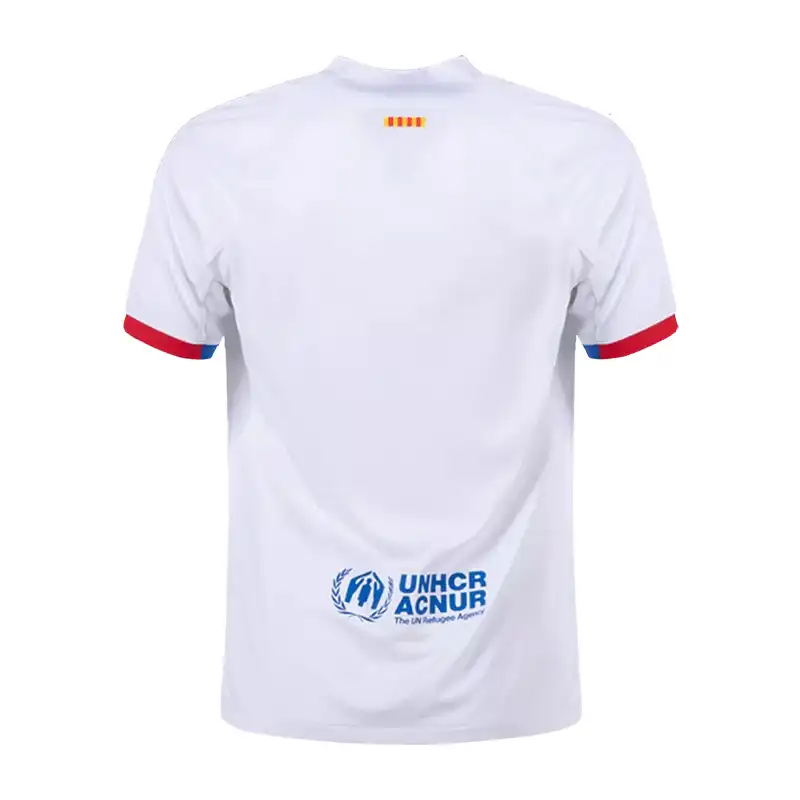 تی شرت  آستین کوتاه ورزشی مردانه مدل بارسلونا کد Away 2024