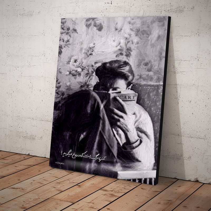 تابلو شاسی طرح صادق هدایت کد 4G159