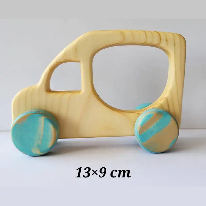 اسباب بازی چوبی مدل ماشین