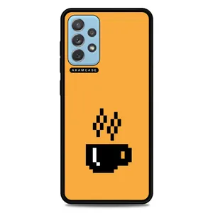 AKAM AMC-WSGA72-COFFEE-8 Cover For Samsung Galaxy A72