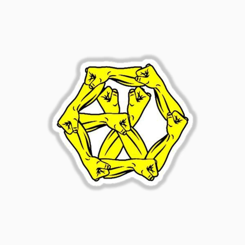 استیکر لپ تاپ و موبایل بووم طرح اگزو کد 1025 