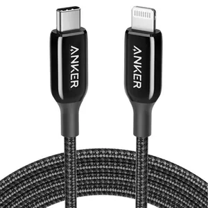 کابل تبدیل USB-c به لایتنینگ انکر مدل A 8843 طول 1.8 متر