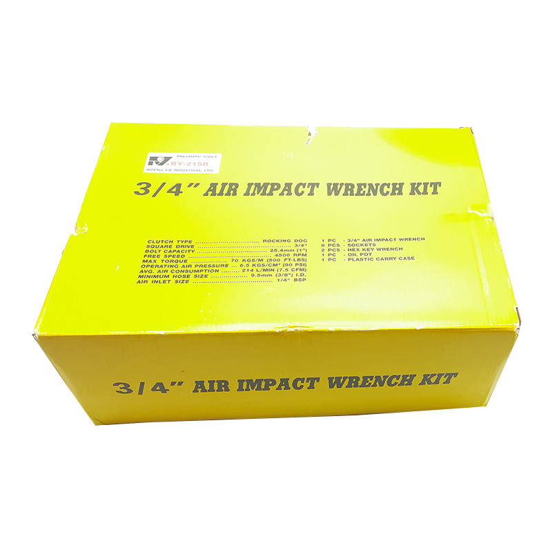 مجموعه 14 عددی آچار و بکس بادی رنوایر مدل 215B