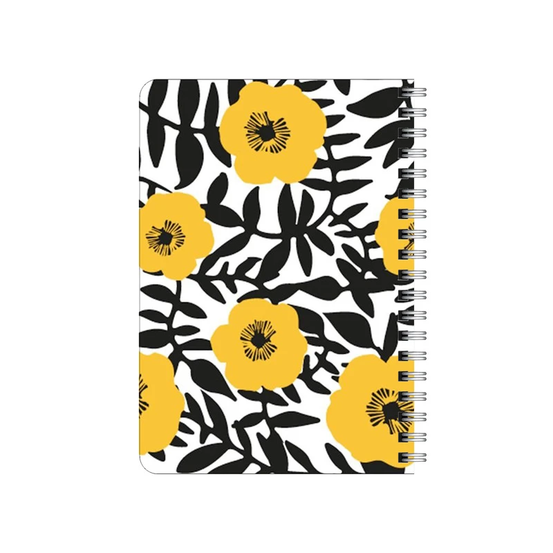 دفترچه یادداشت بامبیلیپ مدل چوبی طرح گل گلی کد 3064201