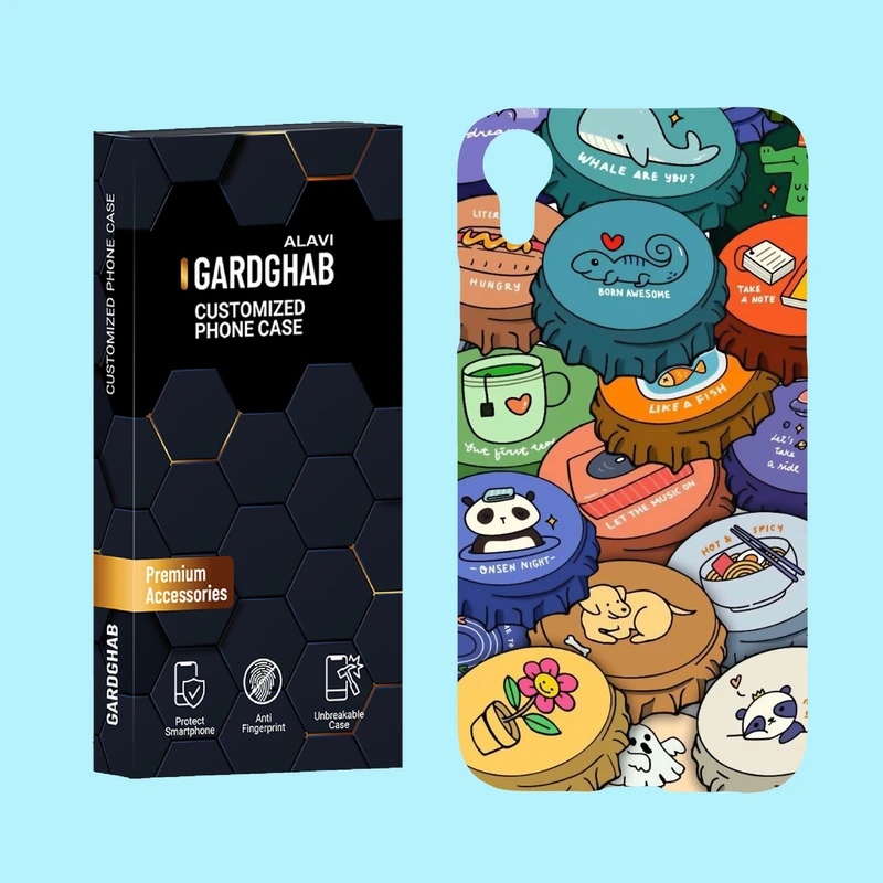 کاور گارد قاب علوی مدل کارتنی و انیمه مناسب برای گوشی موبایل اپل iPhone XR