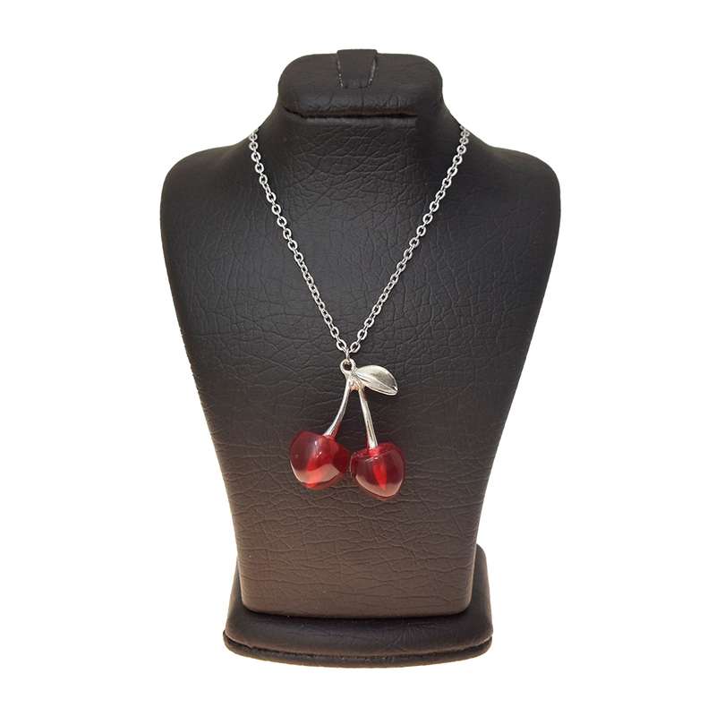 گردنبند دخترانه دلنار گالری مدل گیلاس S گردنبند دخترانه دلنار گالری مدل گیلاس S