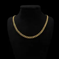 گردنبند طلا کم اجرت 18 عیار زنانه با طرح کارتیه ناریا مدل T50