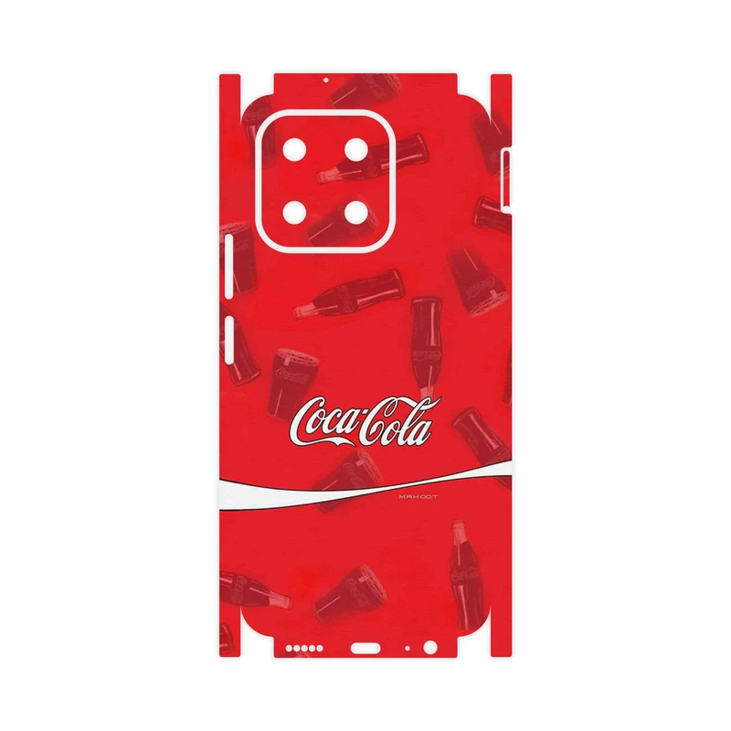 برچسب پوششی ماهوت مدل Coca_Cola_Logo-FullSkin مناسب برای گوشی موبایل آنر X6b
