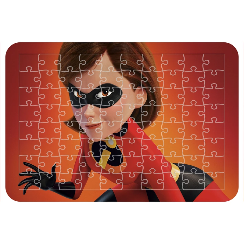 پازل 54 تکه اطلس آبی طرح کارتون شگفت انگیز ها مدل P1867