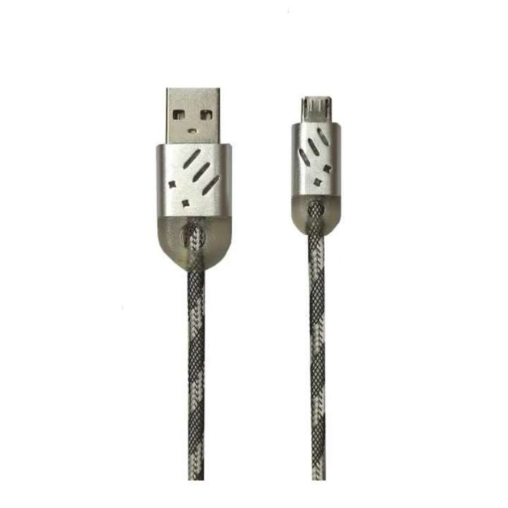کابل تبدیل USB به microUSB اچ اند ام مدل LITE1 طول 1 متر