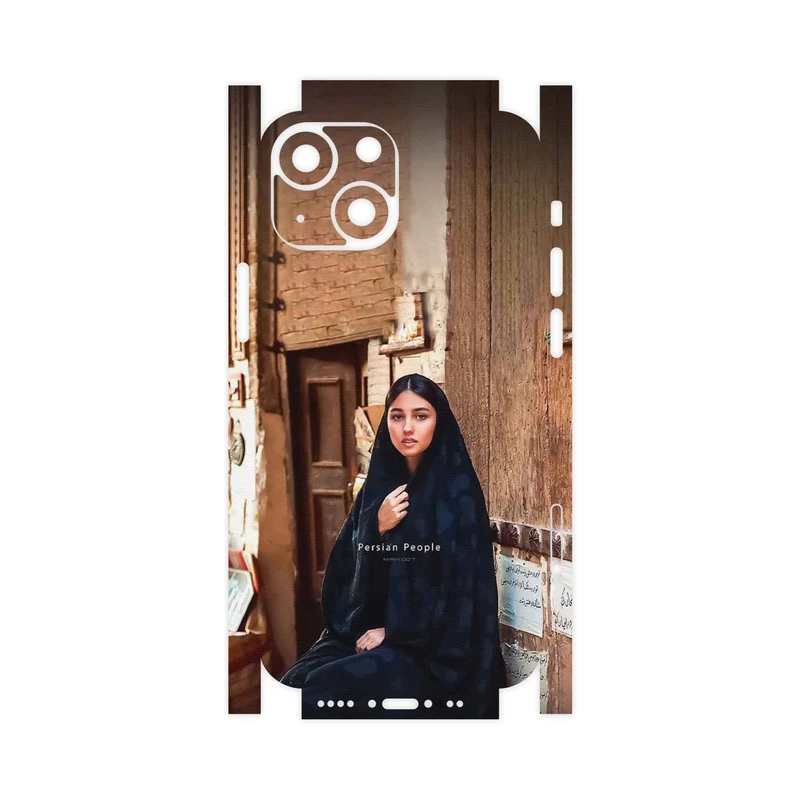برچسب پوششی ماهوت مدل Portrait of an Iranian Woman-FullSkin مناسب برای گوشی موبایل اپل iPhone 13 Mini