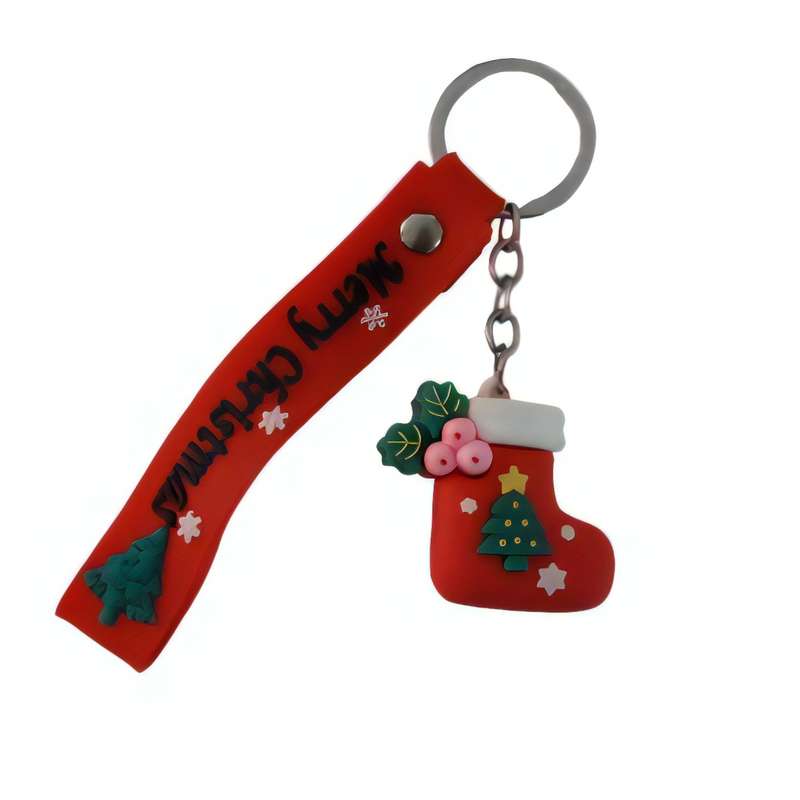 جاکلیدی دخترانه مدل کفش کریسمس جاکلیدی دخترانه مدل کفش کریسمس