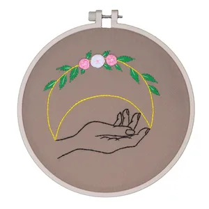 تابلو گلدوزی طرح ماه کد M38