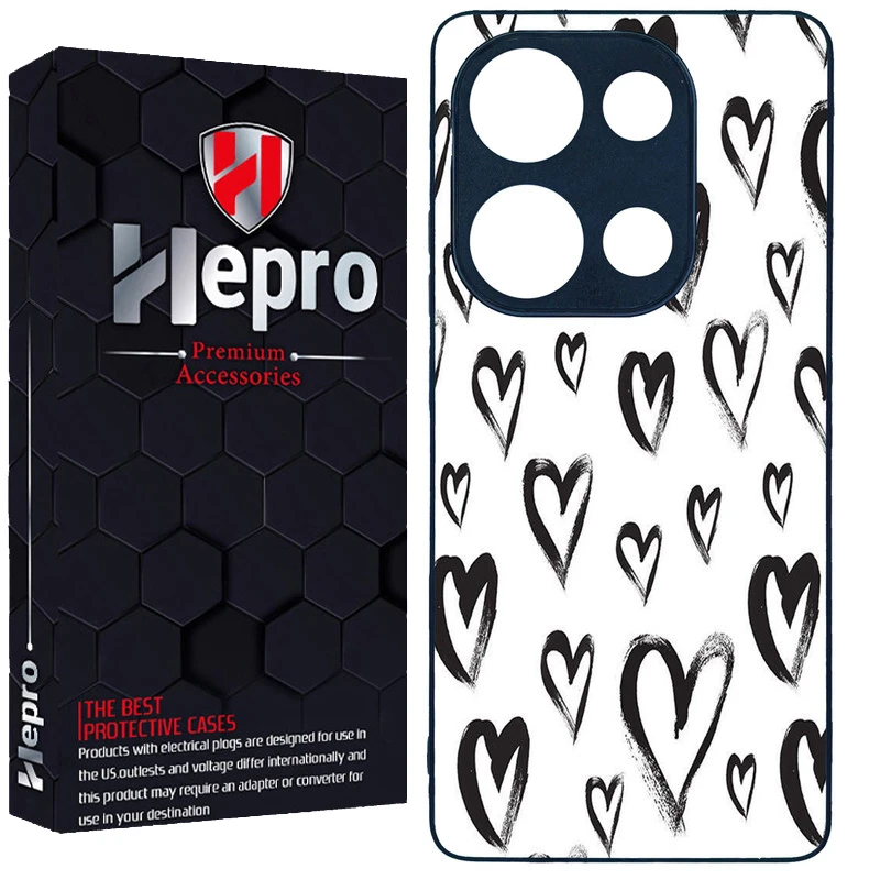 کاور هپرو طرح فانتزی مدل TPU مناسب برای گوشی موبایل شیائومی REDMI NOTE 13 PRO 4G