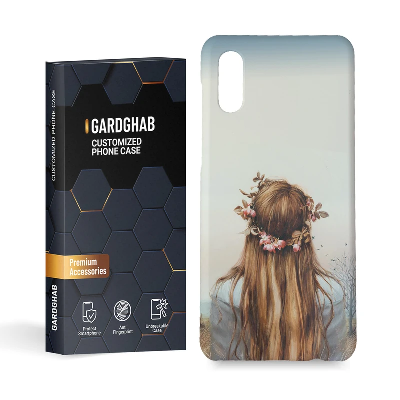 کاور گارد قاب مدل دخترانه مناسب برای گوشی موبایل سامسونگ galaxy a02 