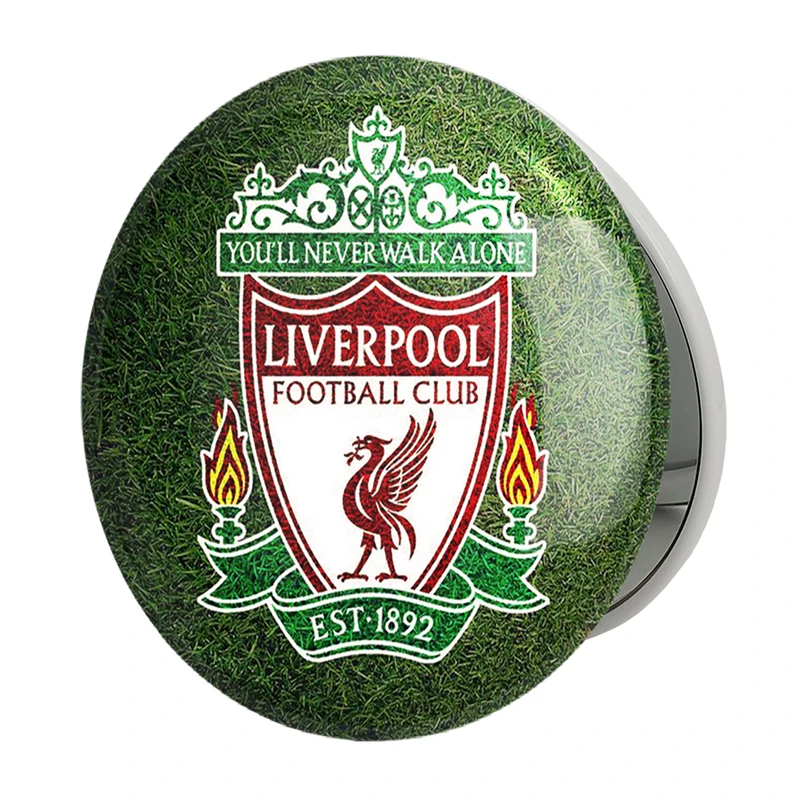 آینه جیبی خندالو طرح باشگاه لیورپول Liverpool مدل تاشو کد 1991 