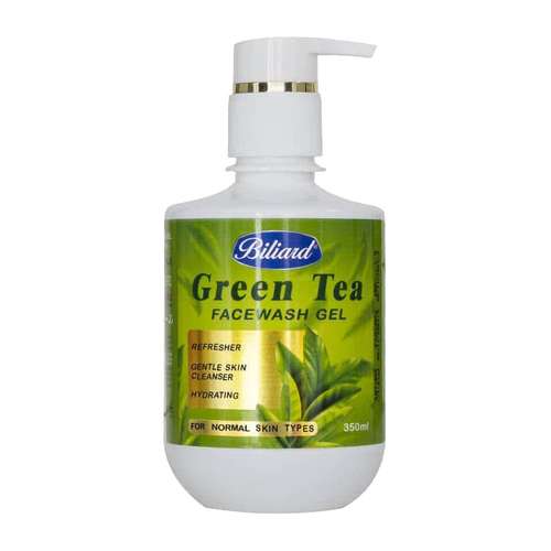 ژل شستشوی صورت بیلیارد مدل Green Tea حجم 350 میلی لیتر