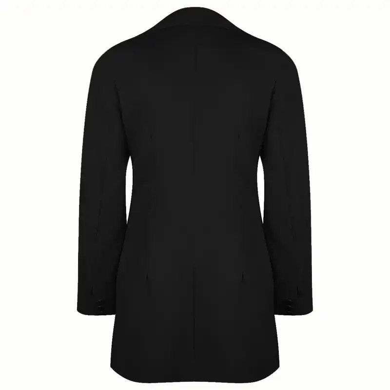 مانتو کتی زنانه مدل SA402 رنگ مشکی