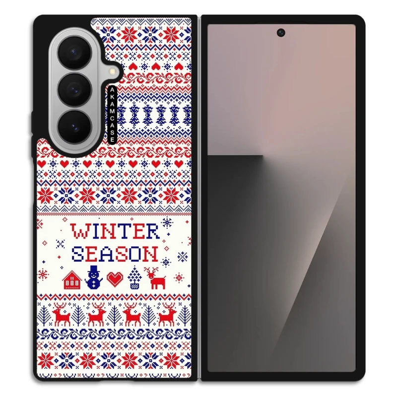 کاور آکام مدل AMC-WSGZFOLD7-WINTER-1 مناسب برای گوشی موبایل سامسونگ Galaxy Z Fold 7