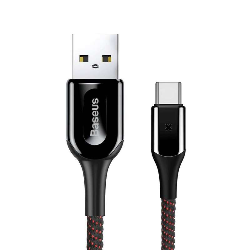  کابل تبدیل USB به USB-C باسئوس مدل X-Shap طول 1 متر