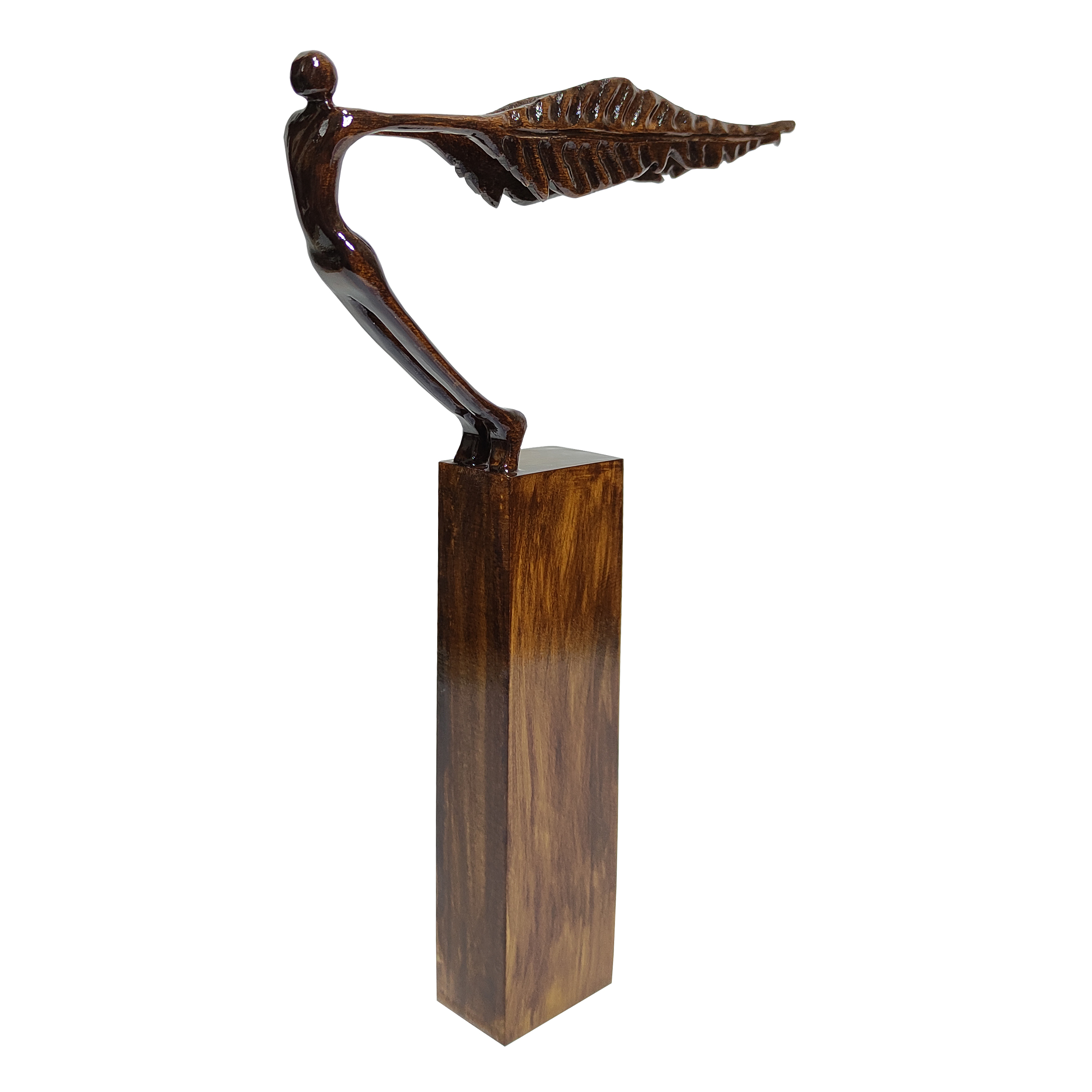 مجسمه چوبی مدل رویای پرواز کد 4015