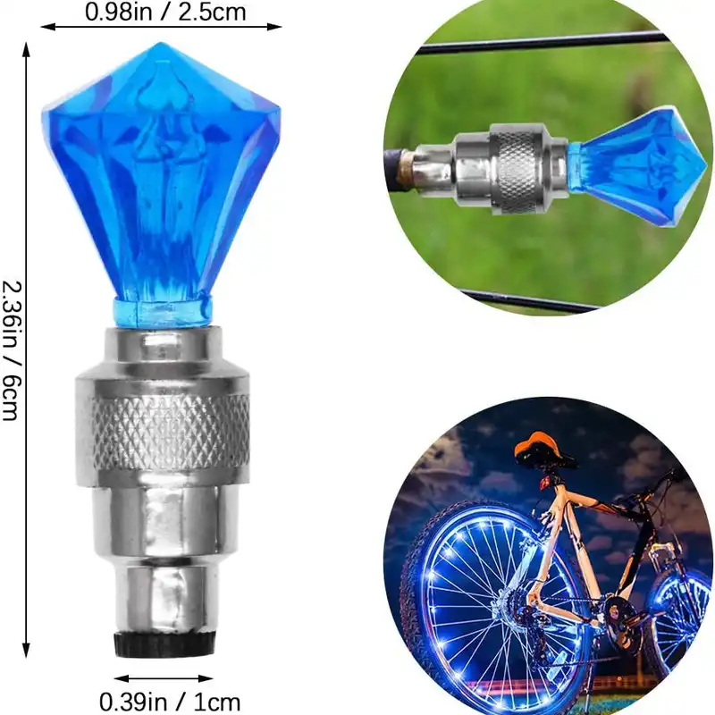 سر والف لاستیک مدل با باتری DIAMONDS بسته 2 عددی