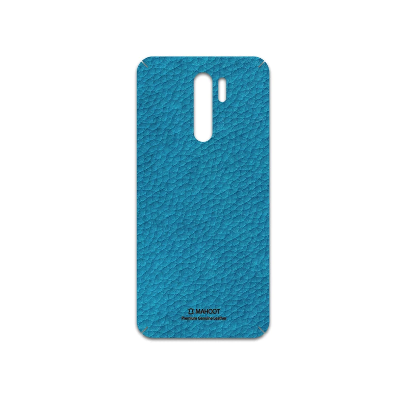 برچسب پوششی ماهوت مدل Blue-Leather مناسب برای گوشی موبایل سامسونگ Galaxy M01