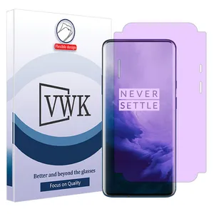 VWK Eye care model purple filter screen protector suitable for OnePlus 7 Pro mobile phone 