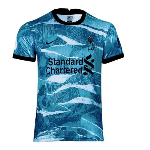  تی شرت ورزشی مردانه طرح لیورپول کد AWAY 2021 osc