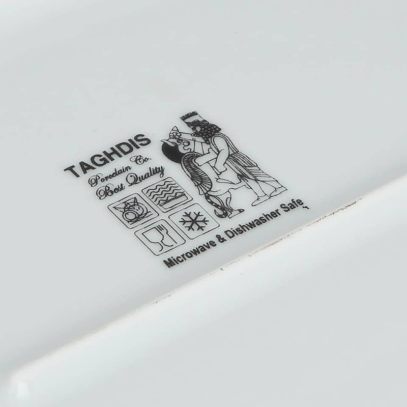 بشقاب غذاخوری شرکت صنایع چینی تقدیس مدل Arisa بسته شش عددی