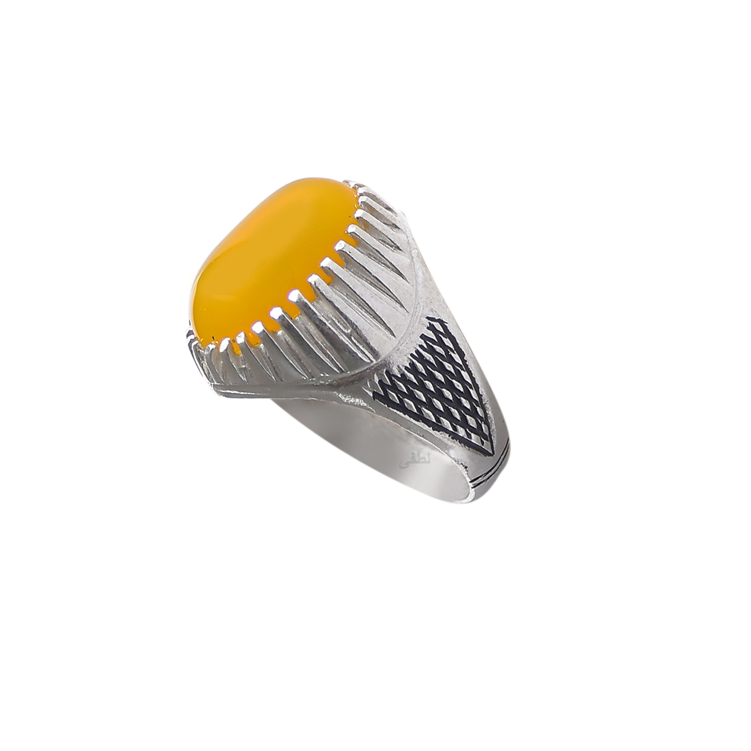 انگشتر نقره مردانه نقره جات لطفی مدل عقیق کد ANMS02E03 انگشتر نقره مردانه نقره جات لطفی مدل عقیق کد ANMS02E03