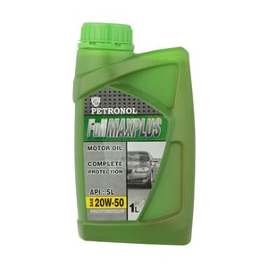 روغن موتور خودرو پترونول مدل فول مکس پلاس SAE 20W-50 ظرفیت 1 لیتر